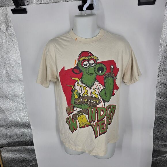 The Wonder Years Shirt Mens Medium Off White Phuck You From Philly T-Shirt Tee - Picture 1 of 6